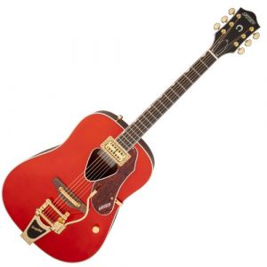 Image de Gretsch G5034TFT Rancher Fideli'tron Bigsby Savannah Sunset
