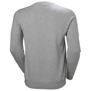 Image de Helly Hansen Sweatshirts Logo Crew - Grey Melange - M