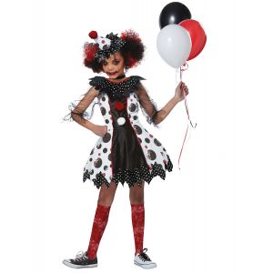Déguisement clown effrayant fille Taille: M 8 10 ans (140 cm)