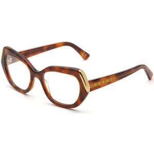 MARNI Femme Antelope Canyon Blonde Havana KR4 Cadres Vista Acétate Havane Géométrique