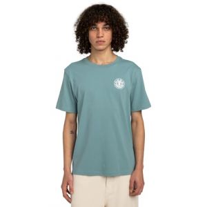 Element T-shirt Seal BP manche courte bleu turquoise blanc - M