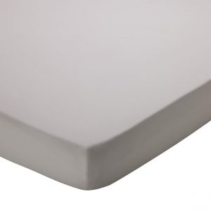 Drap housse coton COOPER - blanc