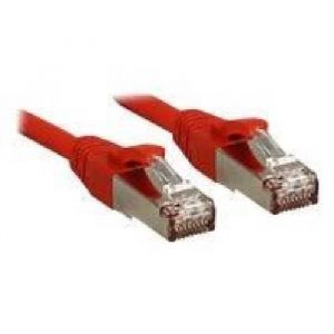 Lindy Câble réseau en cuivre 6A S/FTP LSOH 500MHz 5 m - Rouge