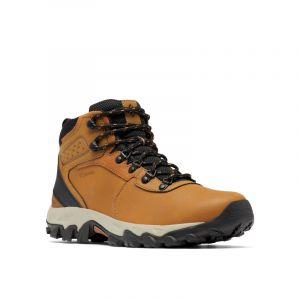 Columbia Newton Ridge Plus 2 Waterproof, Bottes de Trekking et de randonn&eacute;e imperm&eacute;ables &agrave; Taille Moyenne, Elk/Black,