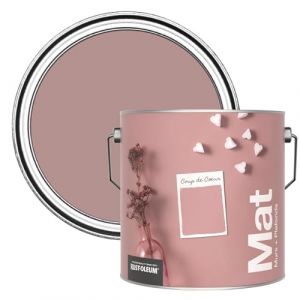 Rust-oleum Peinture Mate Murs et Plafonds Rose - Coup de C&oelig;ur 2,5L
