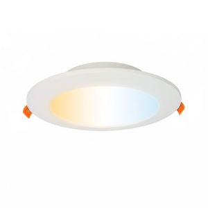 Horoz Electric Spot de plafond LED encastr&eacute; ALEXIS 12W 1050lm CCT rond blanc IP20 | HOROZ