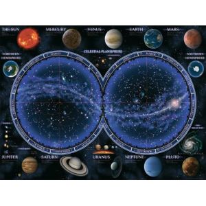 Image de Ravensburger Puzzle Adulte Planisphere Et Les Planetes - 1500 Pieces Collection Astrologie