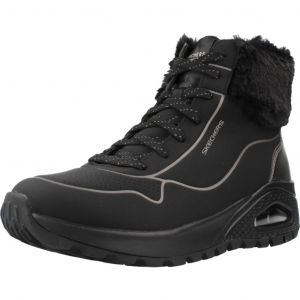 Skechers Femme Uno Rugged Bottine, Noir, 36 EU