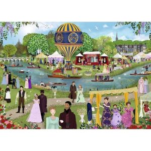 Ravensburger Puzzle 1000 pièces : Voir et être vu, Bridgerton