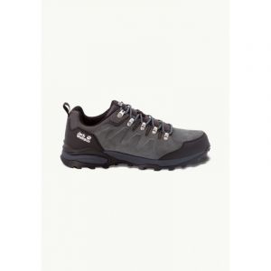 Jack Wolfskin Refugio Texapore Low - Chaussures randonne homme Grey Black 40.5