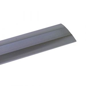 Image de Amig Modèle 3 Couvre-joint adhésif pour sols - Baguette de transition - Argenté - Dimensions 820 x 4 x 0,5 mm