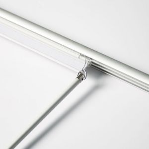 Madeco Rail panneaux japonais 3 voies en aluminium L.120cm