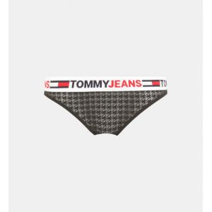 Tommy Jeans Culotte dentelle fantaisie signature Noir - Couleur Noir - Taille XS