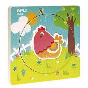 APLI Kids - Puzzle Couleur Assortie (17558)