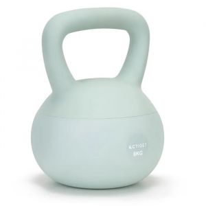 Kettlebell Souple, Poids D'exercice 8 Kg, Ballon D'entra&icirc;nement, Fitness, Turquoise