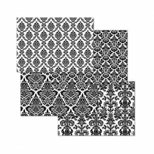 Image de Sets de table papier Damask