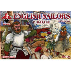 Red Box English Sailor In Battle,16-17th Century - 1:72e