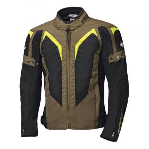 Held Blouson Textile Zelda Military (taille standard) noir/kaki/jaune-