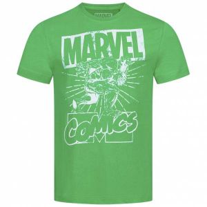 HULK Lift MARVEL Hommes T-shirt FBMTS307GRN