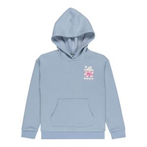 Roxy Sweat à capuche Surf Feeling Brushed bleu clair fille - 16