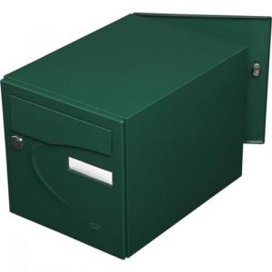 Renz Boîte Aux Lettres Préférence 2 Portes Vert 6005