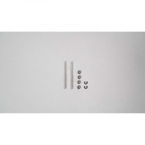 E-flite Stabilator Pivot Rods: F-16 Falcon-Gray 80mm EDF