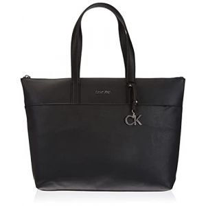 Image de Calvin Klein Must Shopper LG avec Poche Femme Bla, Medium