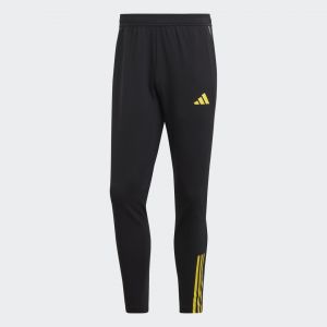 Adidas Homme Tracksuit Pants Tiro23 C TR PNT, Black/Team Light Grey/Impact Yellow, HU1317, L