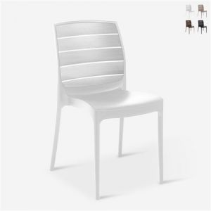 Chaise de jardin empilable pour bar restaurant Carmen Grand Soleil