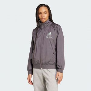 Adidas Veste de survêtement tissée Mercedes - AMG Petronas Formula One Team Premium, pointure X-Small - Taille X-Small