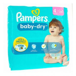 Pampers Baby Dry 12H Couches Taille 4 36uts