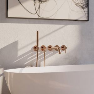 OMNIRES Y Mitigeur monocommande de baignoire, Y1237-1CPB,