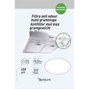 Temium Filtre Anti Odeur Maxi Grammage