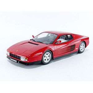 Voiture Miniature de Collection KK SCALE MODELS 1 18 FERRARI Te ossa 1986 Red 180511R