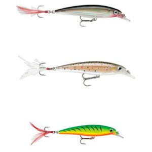 Rapala Leurre de Pêche X-Rap Construction Plastique - Leurre Eau Douce Suspending - Profondeur de Nage 0,9-1,5m - Taille 10cm / 13g - Fabriqué en Estonie - Live Roach
