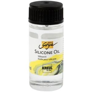 Image de C.Kreul 87220 Solo Goya Huile en Silicone pour une Forte Concentration de cellules Lors du Pouring Verre avec Goutte Transparent 20 ml - Version Allemande