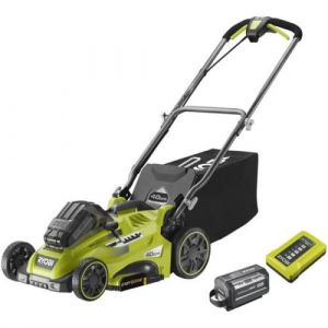 Ryobi Tondeuse - Power Assist - Ø coupe 40 cm - 1 batterie lithium+ 36 V 6,0 Ah High Energy et 1 chargeur 1,7 A
