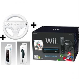 Nintendo Noire mario kart deux joueurs