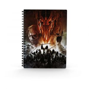 SD Toys Le Seigneur Des Anneaux - Effet 3d Mordor - Cahier