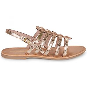 Les Tropéziennes par M. Belarbi Sandales HIKANO Doré - Taille 36,37,38,39,40,41