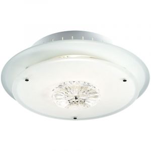 Esto Éclairage plafonnier verre cristal salle de séjour lampe luminaire plafond
