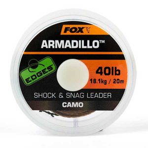 Fox Edges Camo Armadillo 50lb x20m pour la Pêche à la Carpe