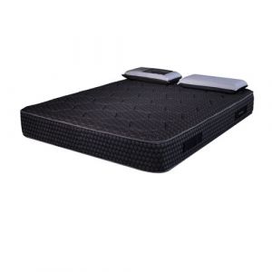 AB Matelas - Matelas 140x190cm mousse Cosmos Black et 2 Oreillers 70x40cm - accueil mémoire de forme - 28 cm