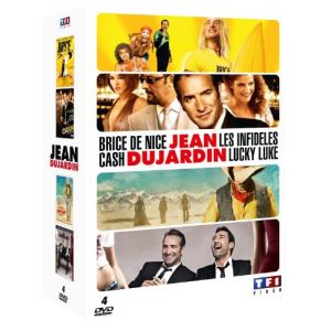 Coffret Jean Dujardin : Les Infidèles + Cash + Lucky Luke + Brice de Nice