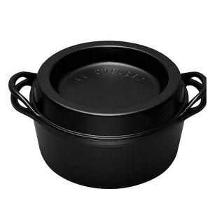 Le Creuset Doufeu ronde - Noir : 26 cm