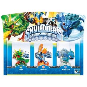 Image de Activision Pack figurines Skylanders : Spyro's Adventure - Camo + Ignitor + Warnado