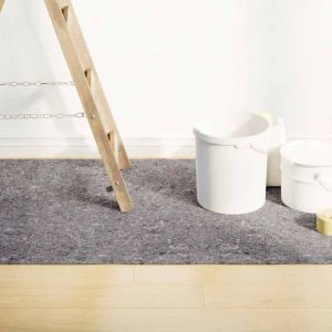 VidaXL Bâche de protection contre peinture 2532 cm 280 g m² gris