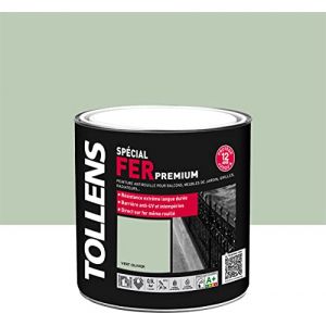 Image de Tollens Peinture fer extérieur/intérieur vert olivier 0 5L