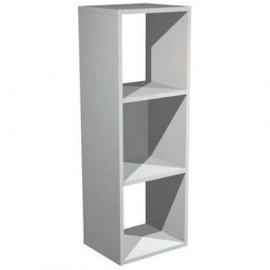 Module bibliothèque Multicases Classique - 3 cases - Aluminium