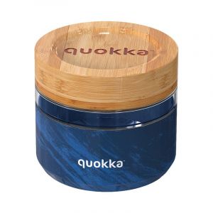 Quokka DELI UNKNOWN | CONTENANT ALIMENTAIRE EN VERRE AVEC COUVERCLE EN SILICONE 500 ML
